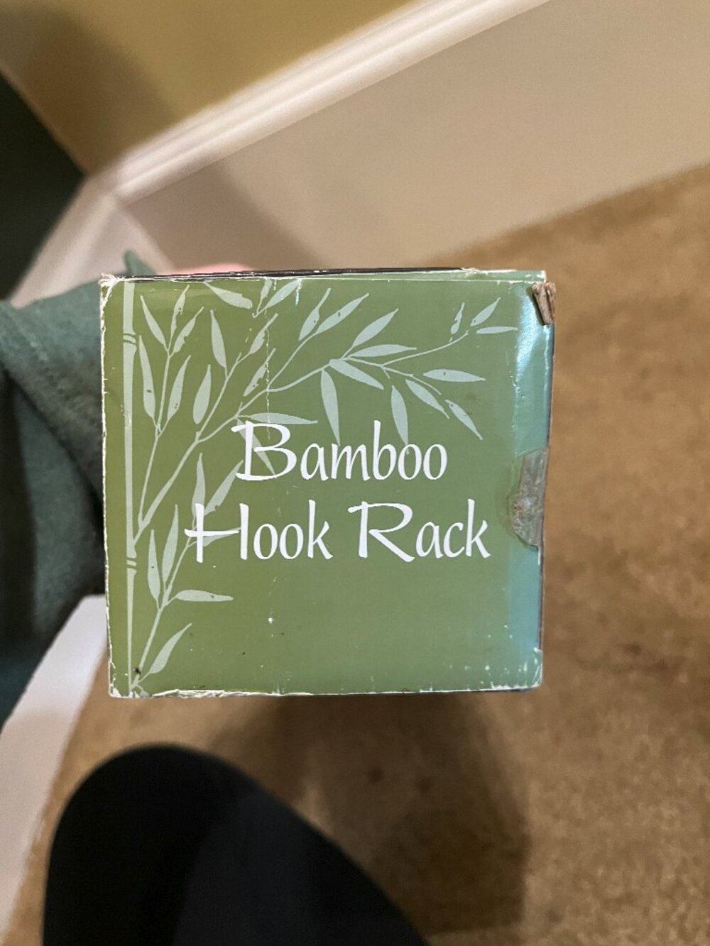 Bamboo Hook Rack, NIB - Picture 4 of 6
